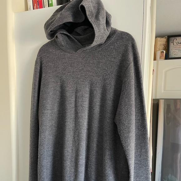 Wings + Horns Other - Mens Wings and Horns Felted Wool XL Pullover Grey
